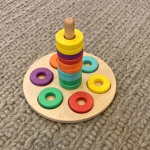 Lovevery Flexible Wooden Stacking Ring Set